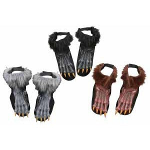 Black Werewolf Shoe Covers