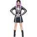 Women's Holographic Skeleton Adult Costume, Size 10/14