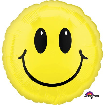 Jumbo Smiley Face Foil Balloon