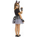 Glitter Raccoon Girl Instant Costume Kit