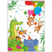 Jungle Balloons Plastic Party Bags, 6 Pack