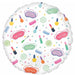 Spa Party Designs 18-Inch Round Foil Balloon