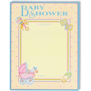 Baby Shower Partygraph, 18 x 23 Inches