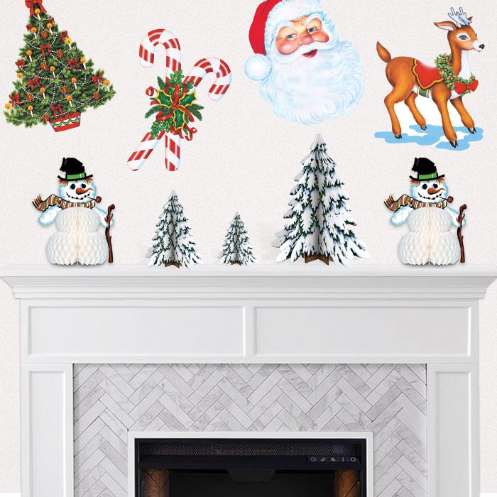 Festive Christmas Cutouts 