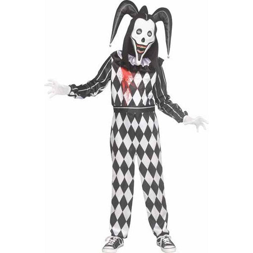 The Smiler Jester Child Costume, Size 12/14