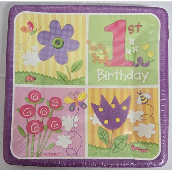 ONE SPECIAL GIRL 7" SQUARE PLATE 18P 12C