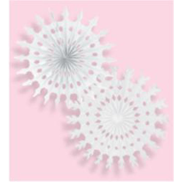 22" White Art-Tissue Snowflake Bulk Pack.