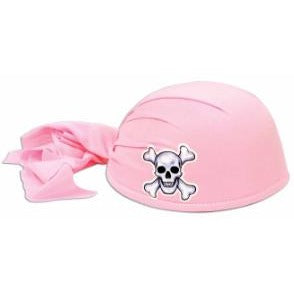 Pirate Scarf Hat with Pink