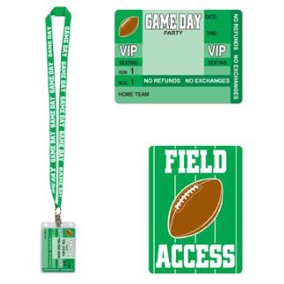GAME DAY PARTY PASS 25" 2 SIDED MIN 3