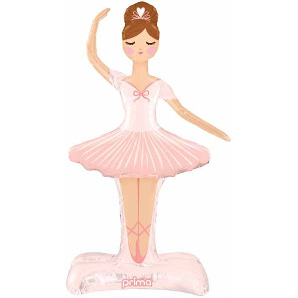 Prima Ballerina 49-Inch Foil Balloon, Light Skin Tone
