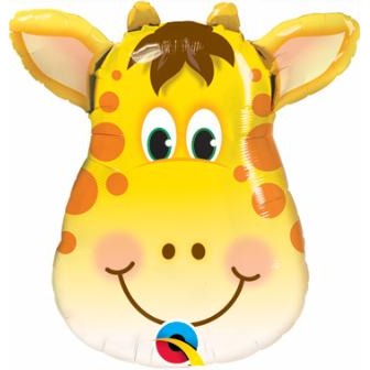 Jolly Giraffe Mini Shape Foil Balloon