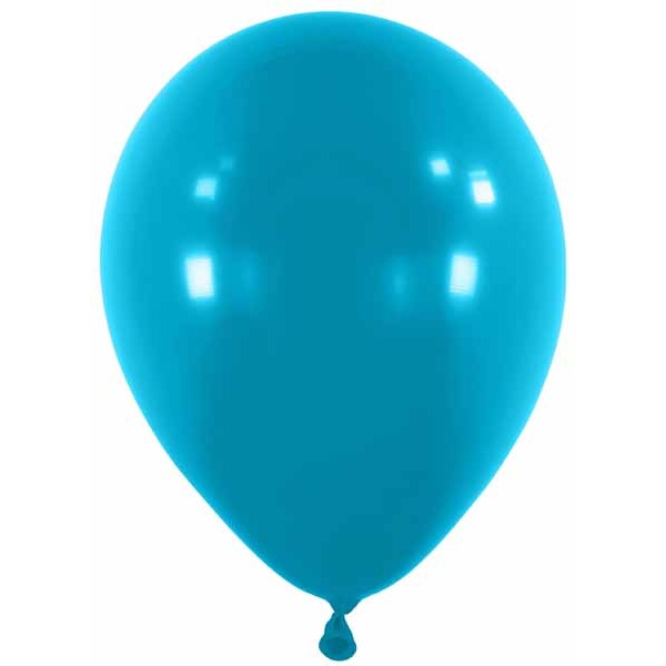 Anagram Tranquil Blue 5-Inch Latex Balloons, 100 Count