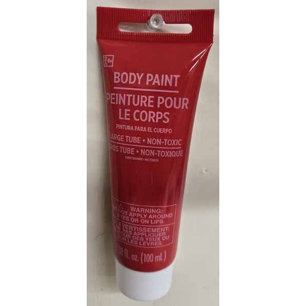 Red Body Paint, 3.4 oz