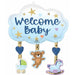 Tiny Treasures Boy 29" Shaped Foil Balloon