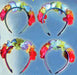 Tropical Flower Hairbands, 12 Count