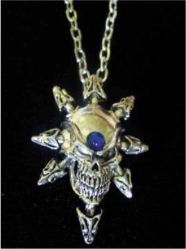 Skull Costume Necklace
