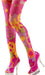 Pink Flower Power Tights, One Size