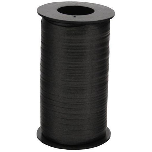 "250 Yds Black Curling Ribbon - 3/8" Width"