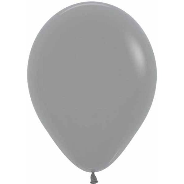 Sempertex Urban Gray 5-Inch Latex Balloons, 50 Count