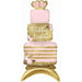 25" Wedding Cake Topper With Intricate Design - A75 Package.