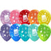 #5 NUMBERS-ALL-OVER 12" TRENDY ASST 50/B
