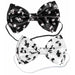 Black and White Musical Notes Bow Ties