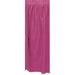 Burgundy Plastic Table Skirt, 29 Inches x 14 Feet
