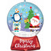 Xmas Snow Globe 27" - Shape P30 Pkg