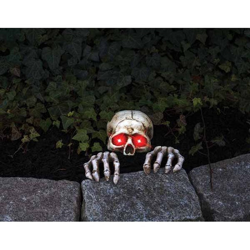 Light-Up Skele-Peeper Grave Breaker Halloween Decoration Set
