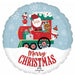 North Pole Express 18" Round Christmas Foil Balloon