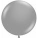 TUFTEX 36-Inch Metallic Silver Latex Balloons, 2 Pack