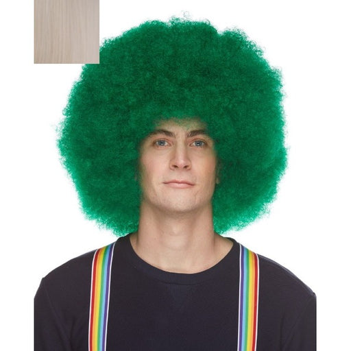 Bleach Blonde Afro Costume Wig