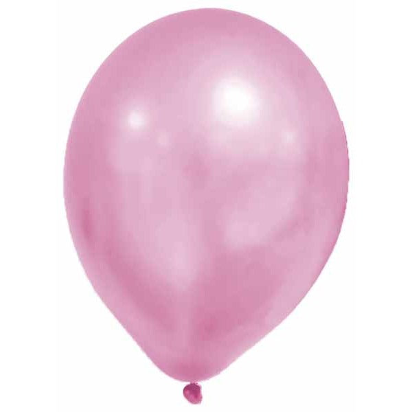 Pastel Pink Latex Balloons, 8 Pack