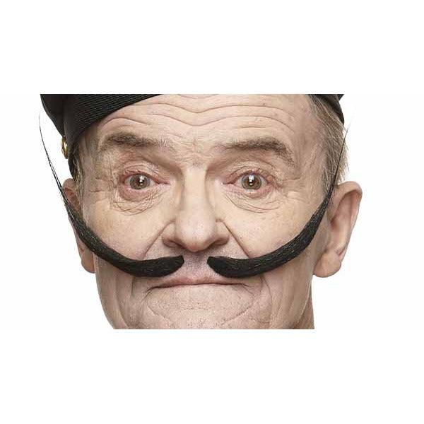 Black Costume Moustache, 21 cm x 11 cm
