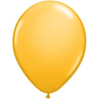 Qualatex 16-Inch Goldenrod Latex Balloons, 50 Count