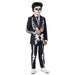 Suitmeister Boys' Skeleton Grunge Costume Suit, Medium