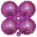 12 Inch Pink Quad Arch Foil Balloon