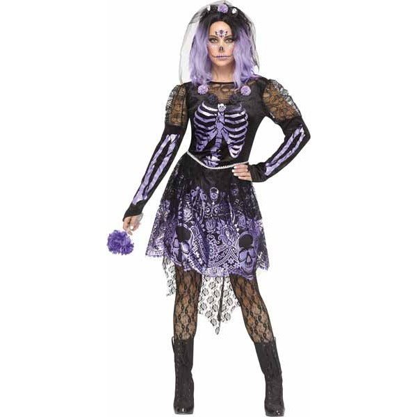 DARK SENORITA ADULT COSTUME SMALL 2/8