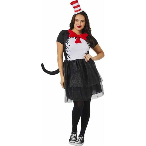 DR. SEUSS CAT IN HAT ADULT DRESS MED