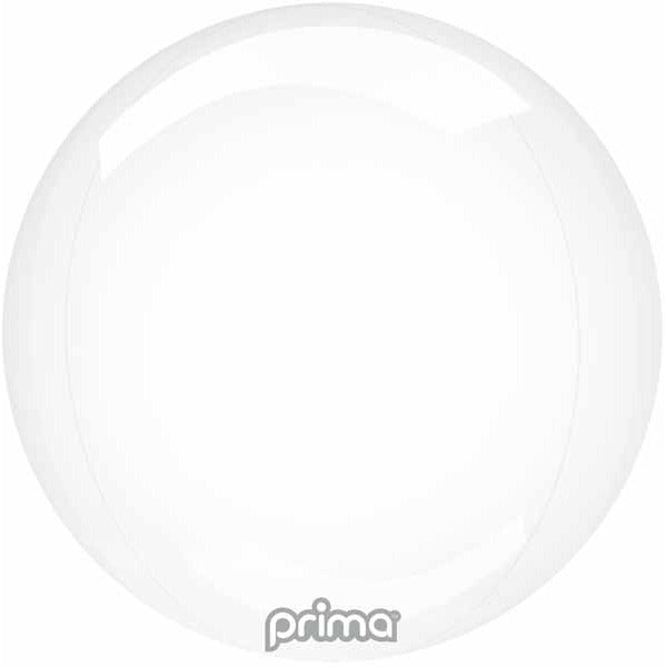PRIMA GLASS SPHERE 12" CLEAR 1/PKGD