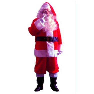 Adult Plush Rental Quality Santa Suit, 3XL