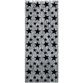 STAR GLEAM CURTAIN BK&SR 8'X3'