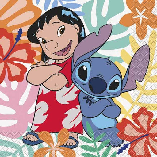 Lilo & Stitch Luncheon Napkins, 16 Pack