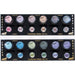 Graftobian Luster Makeup Tester Board #3