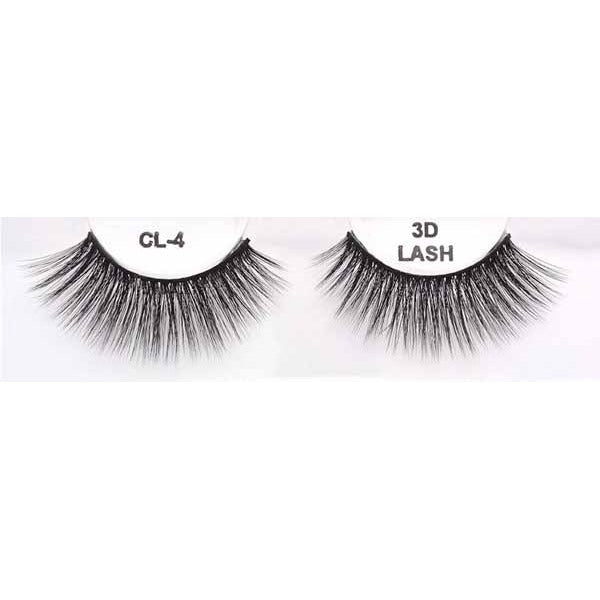 3D Faux Mink Black Eyelashes, Style CL 4