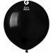Gemar 19-Inch Black Latex Balloons, 25 Count