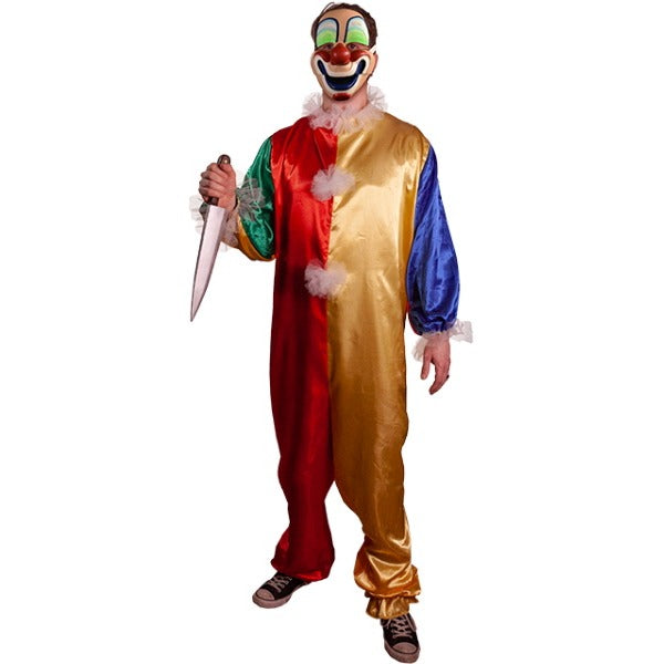 YOUNG MICHAEL CLOWN COSTUME W/MASK