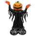 Pumpkin Head Ghost 53-Inch AirLoonz Foil Balloon