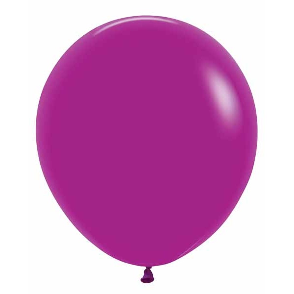 Deluxe Purple Orchid 18-Inch Latex Balloons, 25 Count