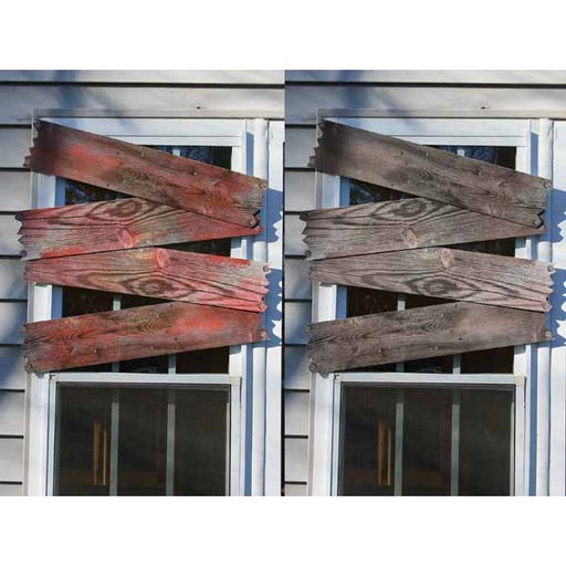 Haunted Window Boards Halloween Decoration, Set of 4